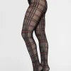 Karo-Strumpfhose Lotta 20D