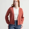 Kaschmir-Cardigan Margherita Pink Pompelmo