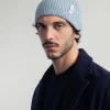Kaschmirmütze Marcello Hellblau