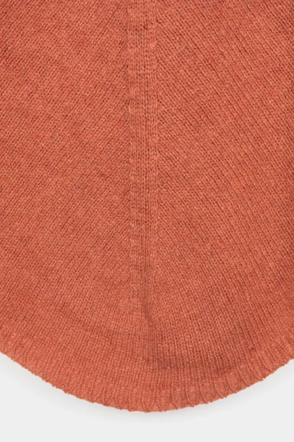 Kaschmirponcho Elisabetta Orange