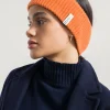 Kaschmir-Stirnband für Damen Lara Orange