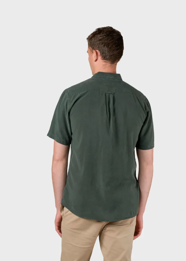 Kurzarmhemd Mikkel Olive
