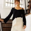 Kurzer leichter Jeansrock Brit