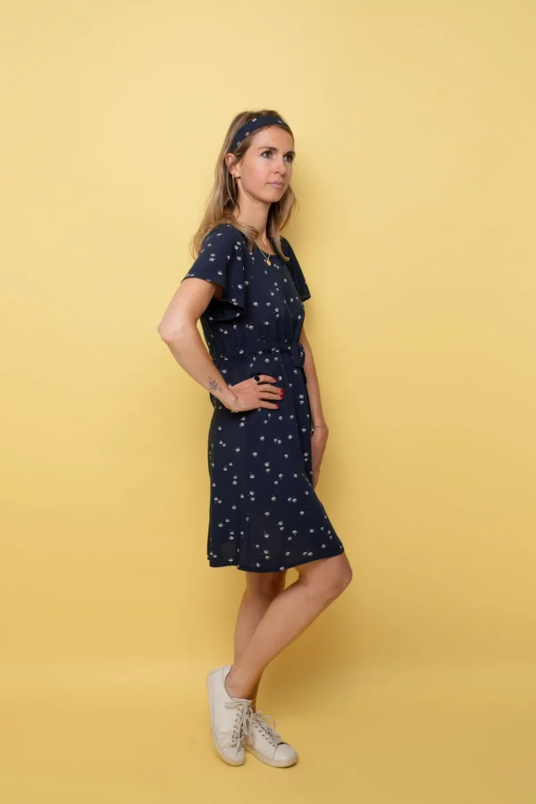 Kurzes Sommerkleid Costa Night Blue