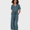 Leichter Damen-Jumpsuit Marna Grün