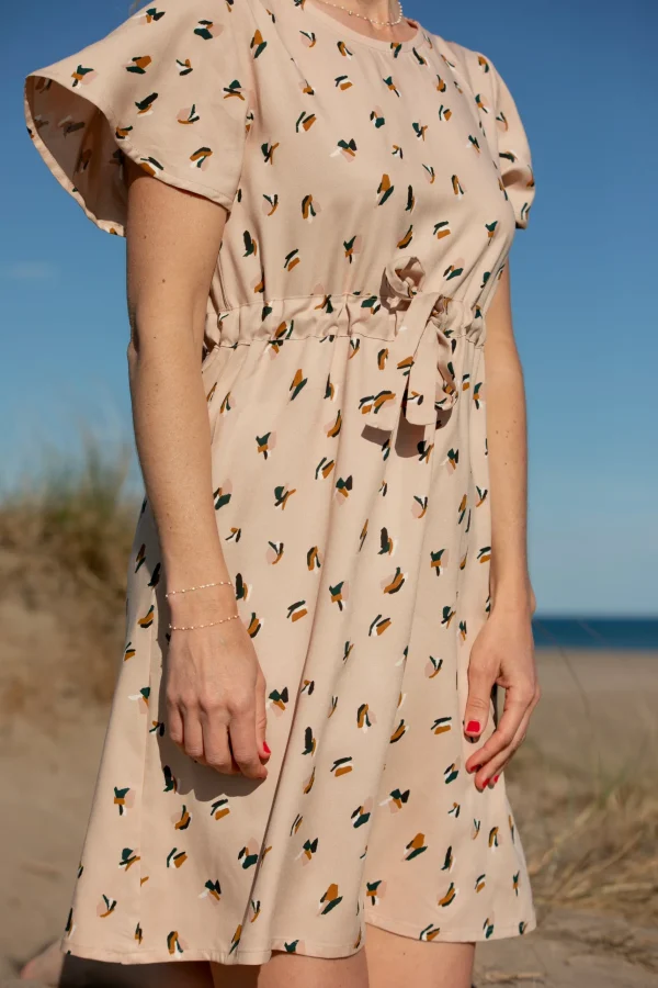 Leichtes Skaterrkleid Costa Blush