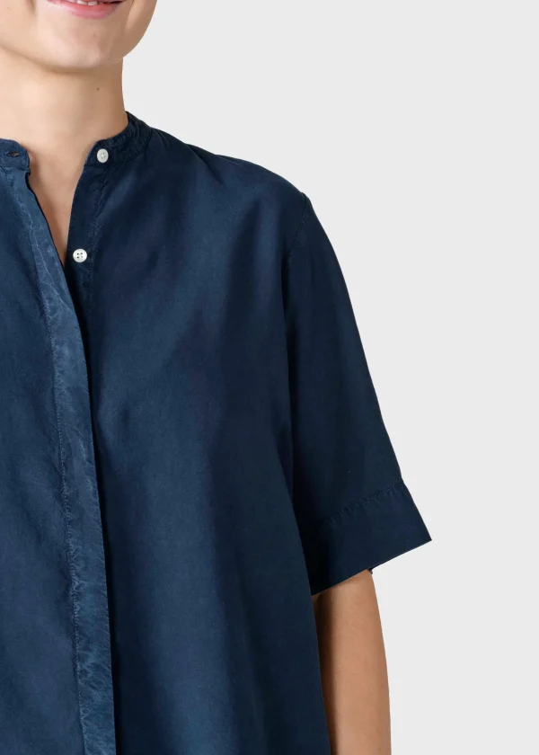 Lyocell Bluse Solrun Navy
