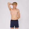 Marineblaue Tencel-Boxershorts im Duo-Pack