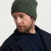 Mütze aus recycelter Wolle Louis Grün