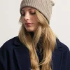 Mütze aus recycelter Wolle Louis Beige