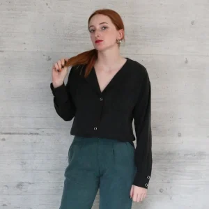 Nicky Bluse Schwarz