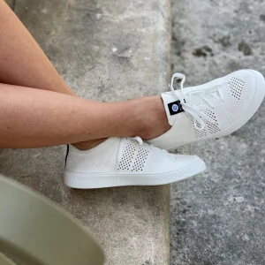 Original weisse recycelte Sneakers