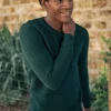 Pullover aus Bio-Baumwolle Marbre Grün