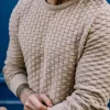 Pullover Damier Beige