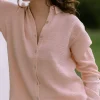 Pyjama-Hemd Daphne Blassrosa