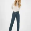 Reguläre, entspannte Jeans für Damen, Rosenwalblau