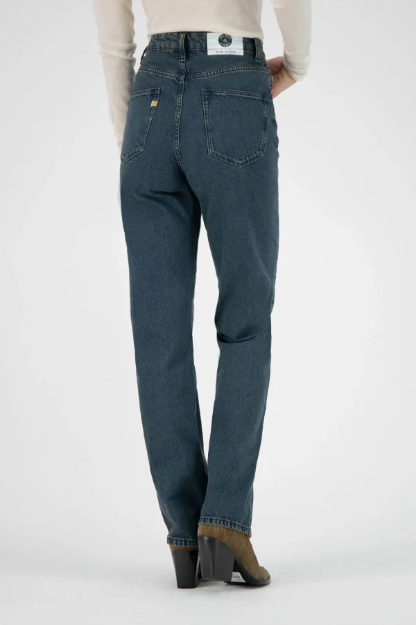 Reguläre, entspannte Jeans für Damen, Rosenwalblau
