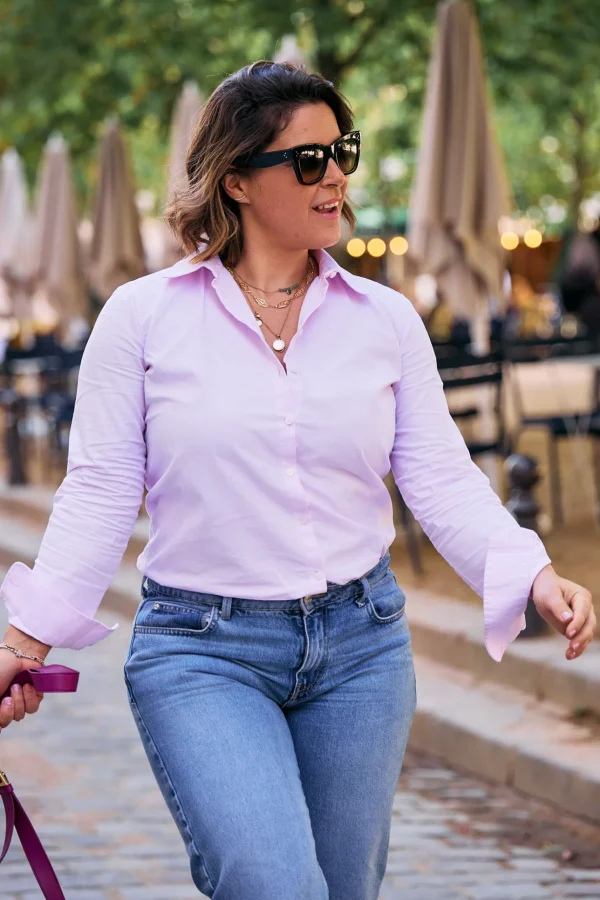 Rosa Bluse