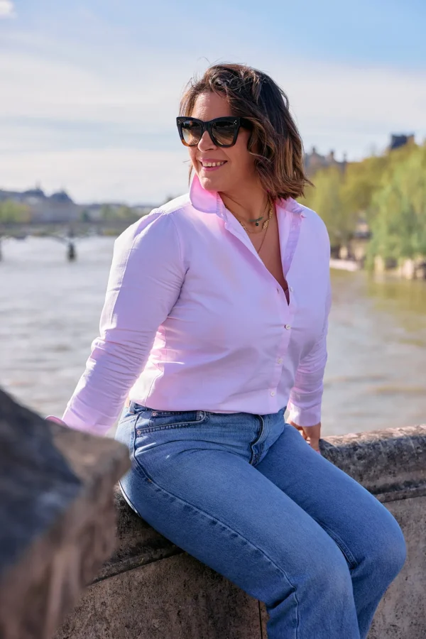 Rosa Bluse