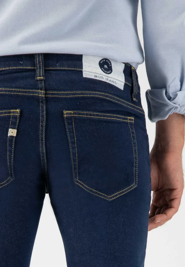 Schmale Herrenjeans Slim Lassen Strong Blue