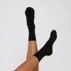 Schwarze Socken aus Bio-Baumwolle im Duo-Pack