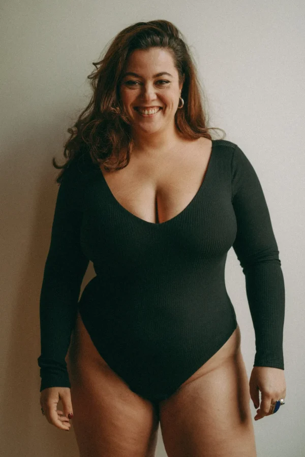 Schwarzer Body Céline