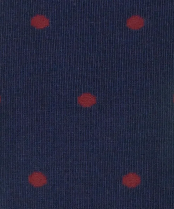 Sparse Red Dots Socken aus Bio-Baumwolle