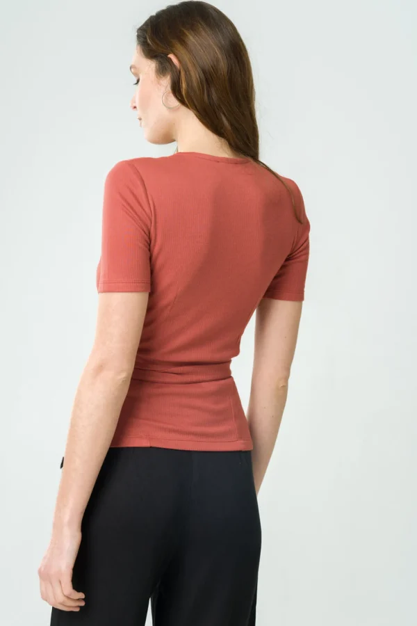 Tencel-Wickeltop Olivier Ocker