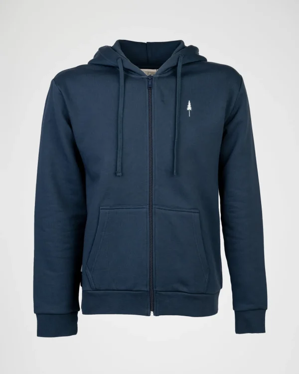 Treehoodie Zip Navy