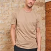 T-Shirt aus Bio-Baumwolle Paul Beige