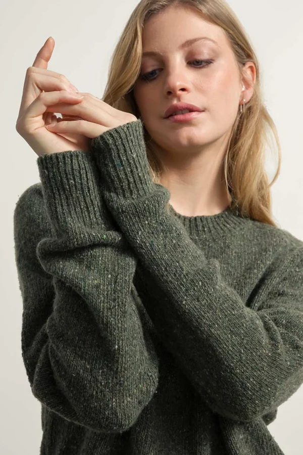 Unisex Kaschmir Pullover Alfredo Grün