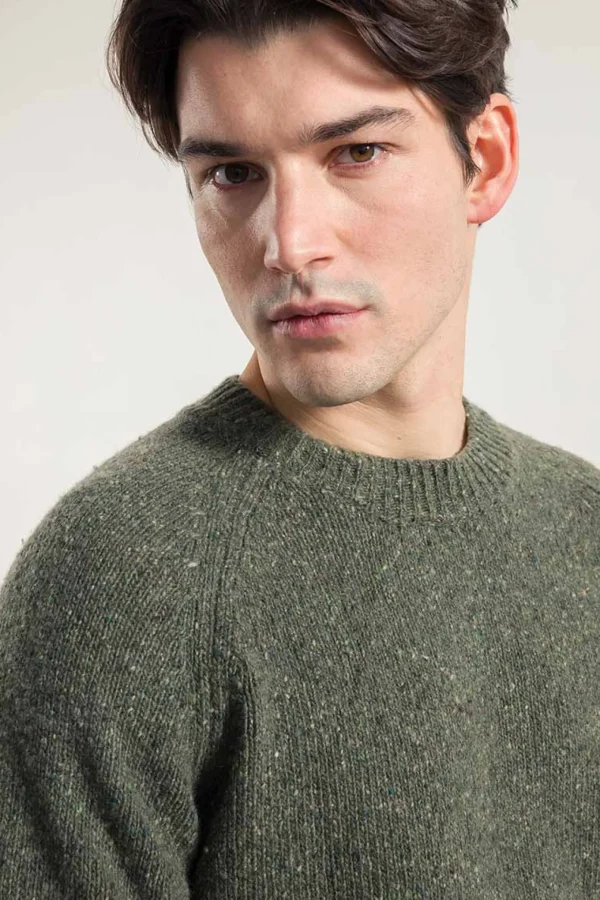 Unisex Kaschmir Pullover Alfredo Grün