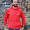 Unisex-Sweatshirt Le Confortable Rot