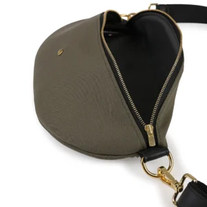 Upcycelt Gürteltasche Khakii