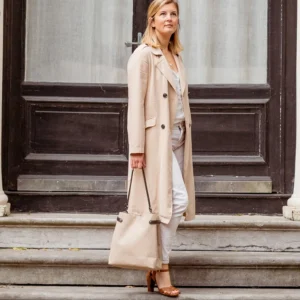 Vegane Handtasche Charlotte Beige
