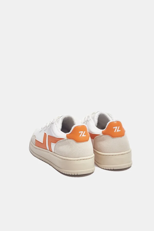 Vegane Maisleder-Sneaker Beta Orange