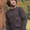 Warmer Merino Pullover Le Frileux Chocolat