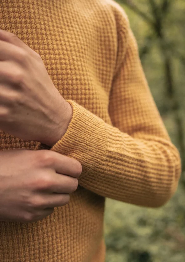 Warmer Wolle-Pullover Origine Gelb