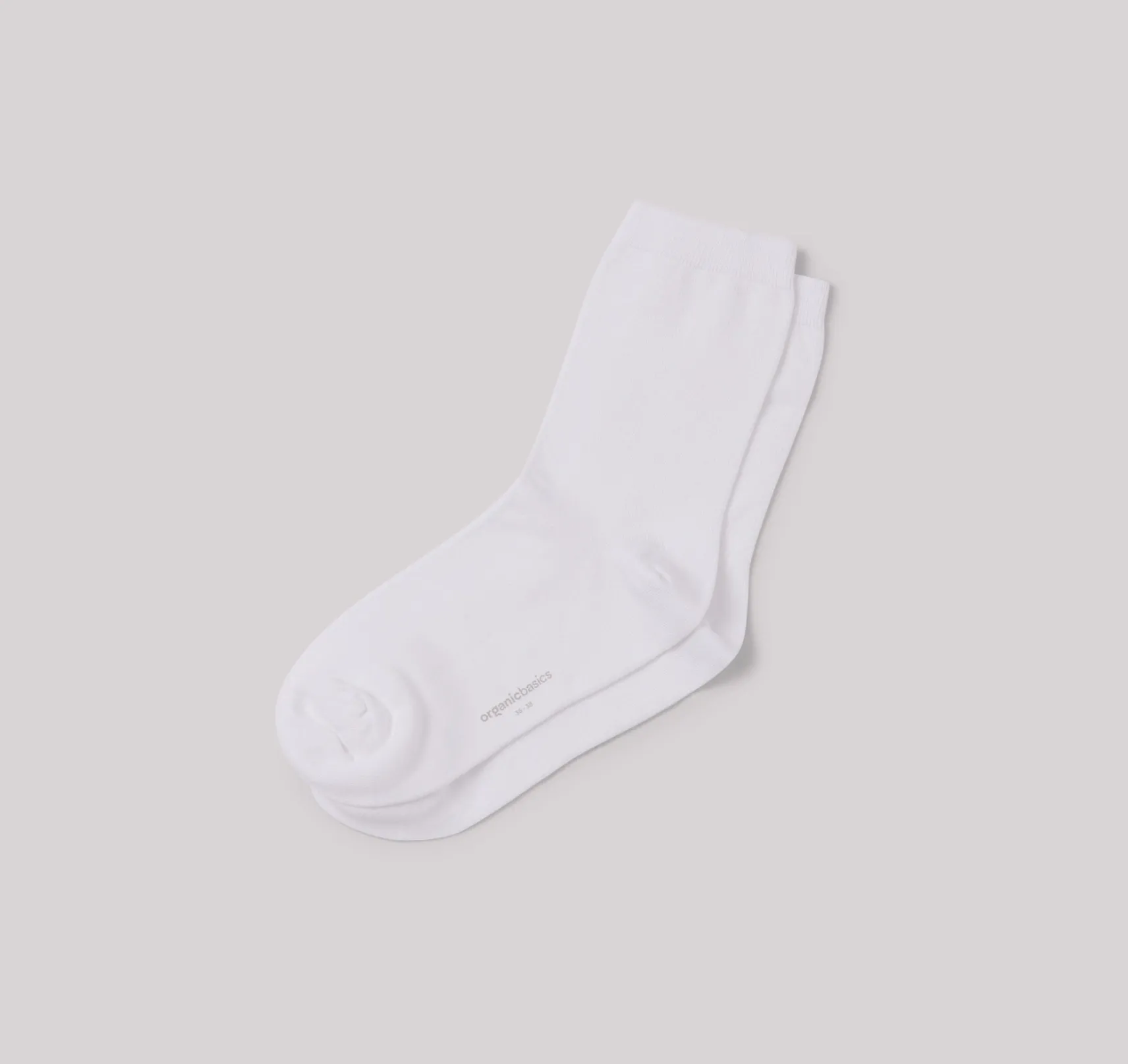 weisse_biobaumwolle_socke_1.webp Weisse Bio-Baumwolle Socken - Duo-Pack