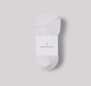 Weisse Bio-Baumwolle Socken - Duo-Pack