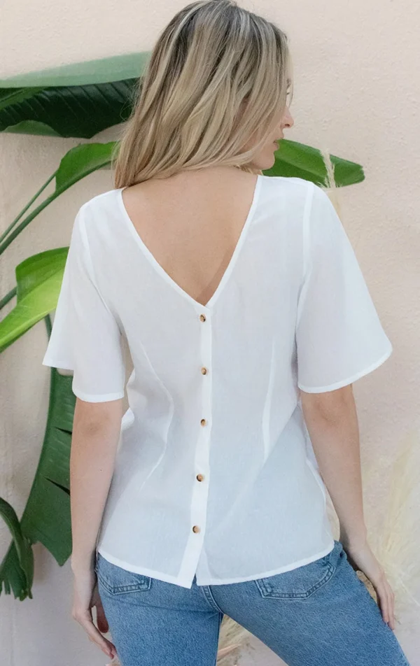 WendeBluse Lys weiss