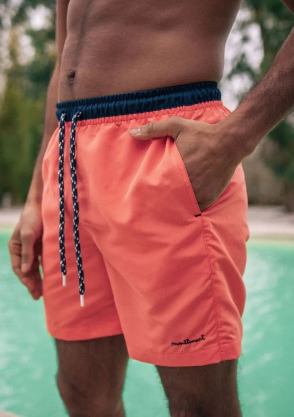 Badeshorts Plongeon Pink