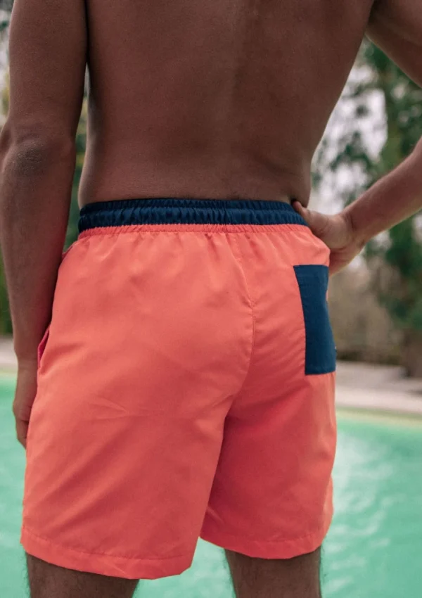 Badeshorts Plongeon Pink