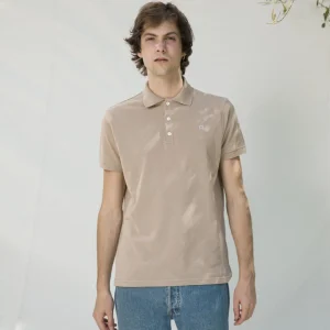 Baumwoll-Poloshirt Felice Beige