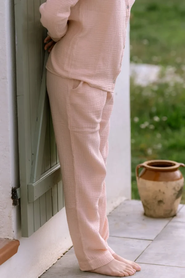 Blassrosa Pyjamahose Daphne