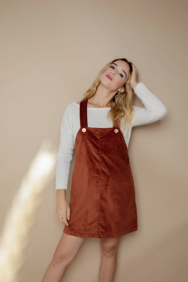 Cordsamtkleid Scarlett Sienna
