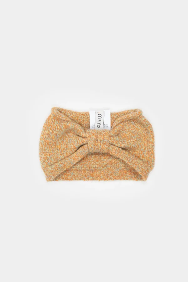 Damen Kaschmir-Stirnband Clarice Orange
