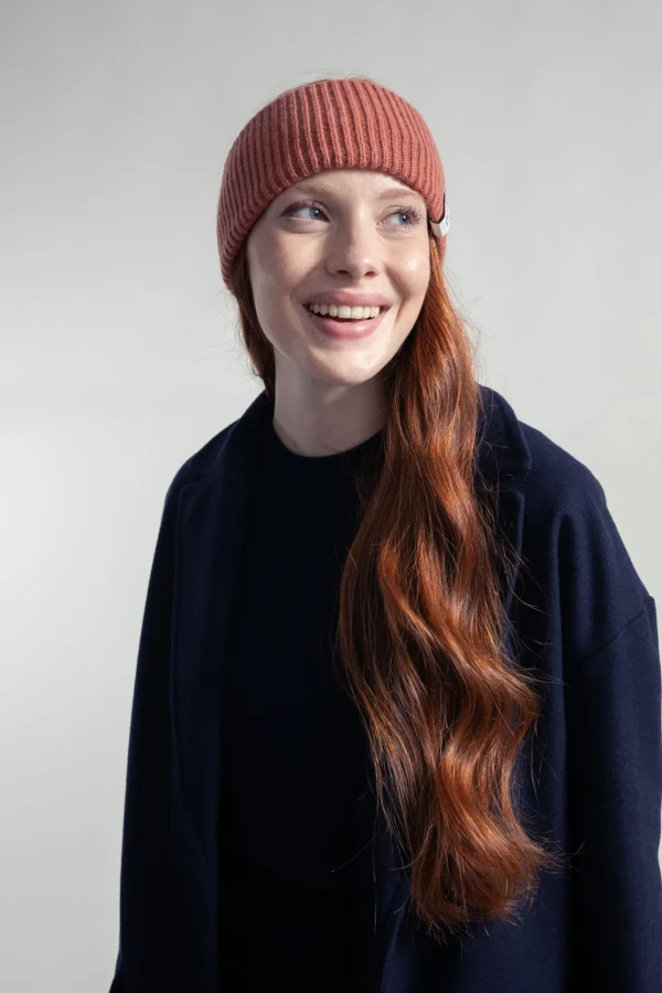 Damen Kaschmir-Stirnband Lara Salmon