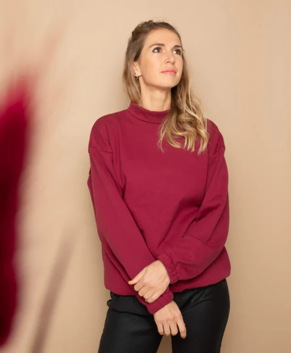 Damen Pullover Litsée Fuchsia