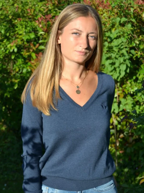 Damenpullover Le Délicat Blau